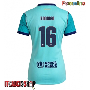 Barcelona Rodri Hernandez #16 Terza Maglia Femmina 2026-27 Manica Corta